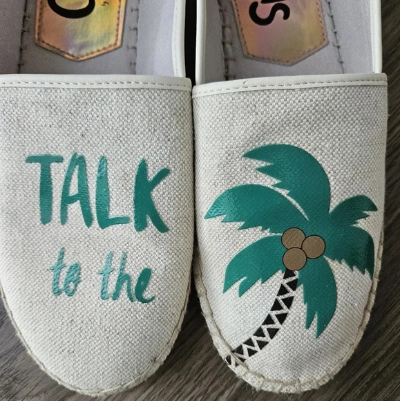 Talk‎ to the palm size 7 circus by Sam Edelman leni-36 slip on espadrilles - Picture 2 of 6